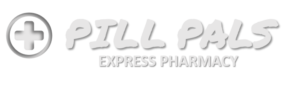 Pill Pals Pharmacy Logo White